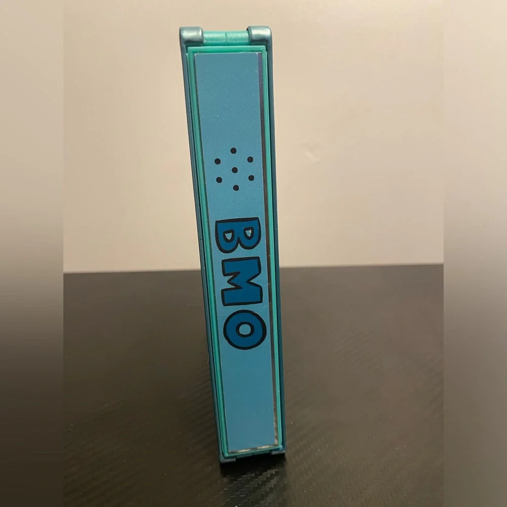 Teal Video Game Case with Adventure Time Inserts GAME NOT INCLUDED!